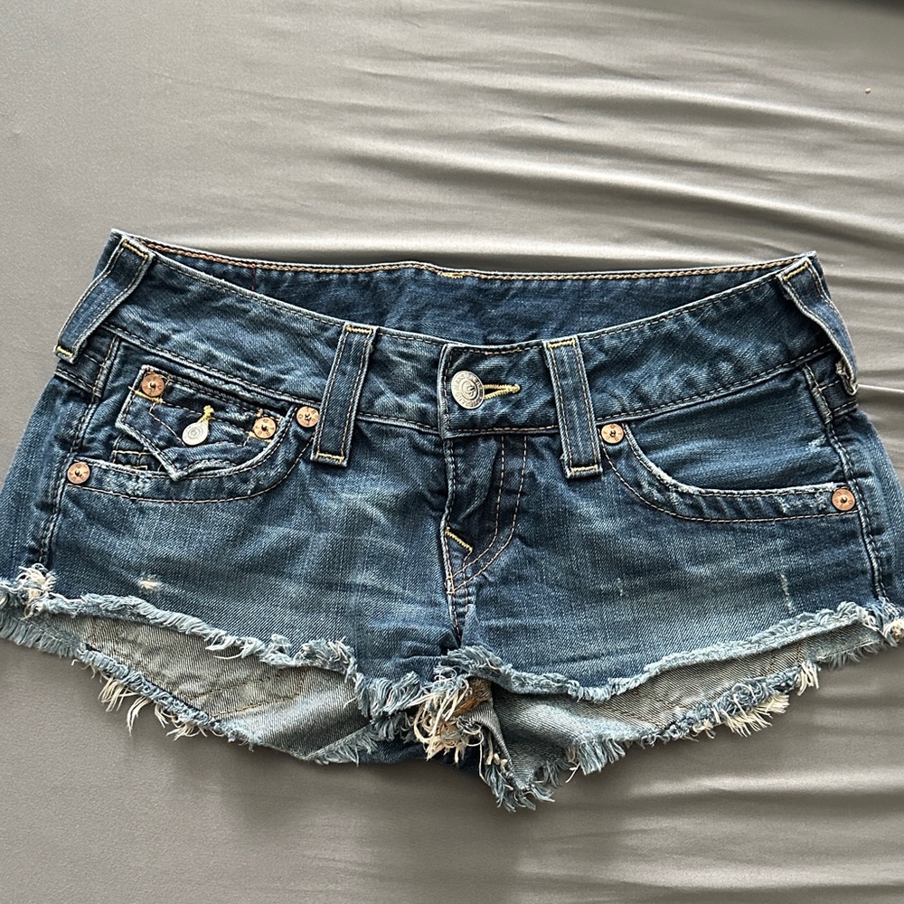 True Religion Women's Jeans Shorts